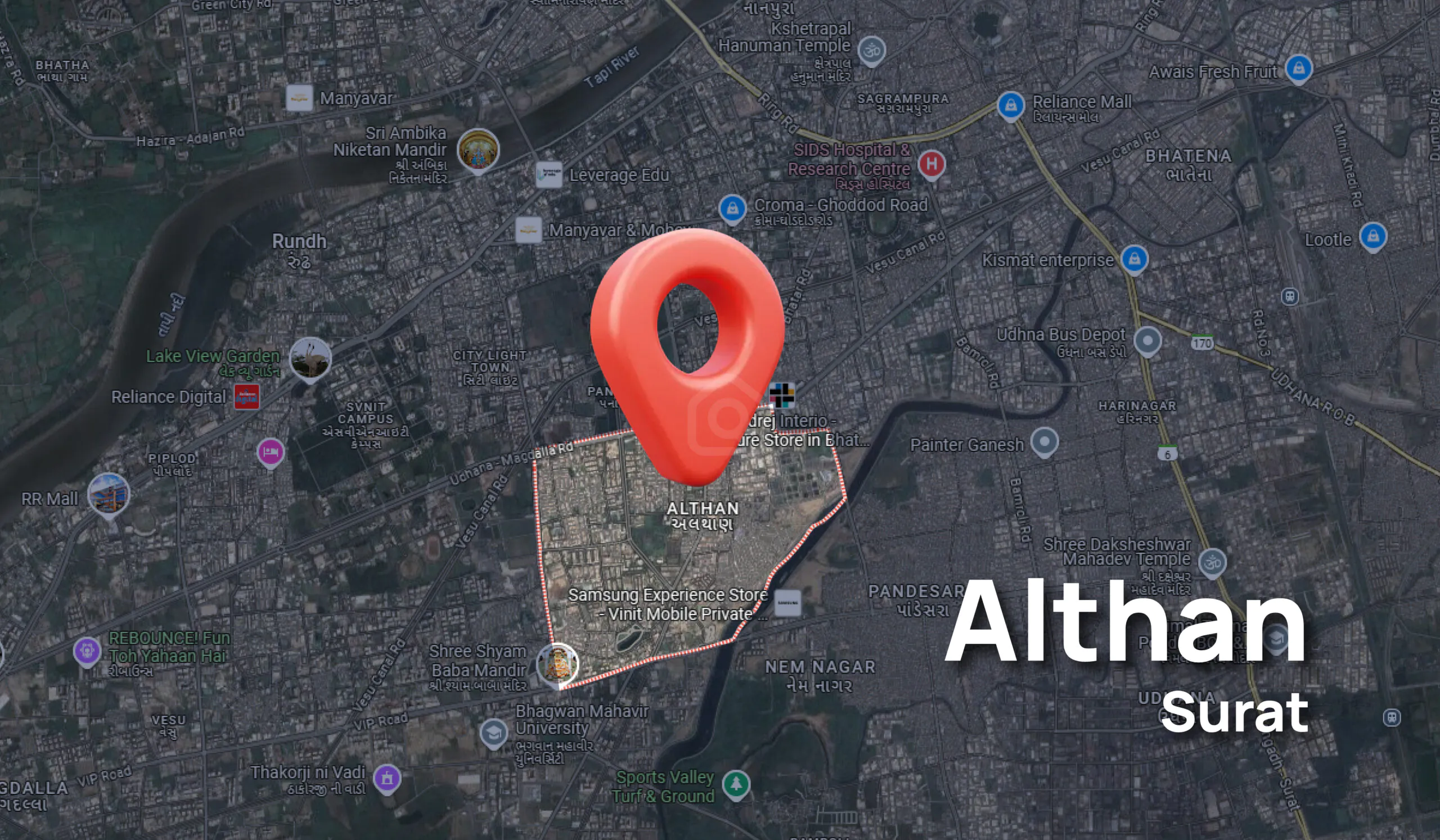 Althan in Surat